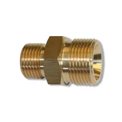 Verloopnippel 1/2"R-3/8"L uitw-uitw