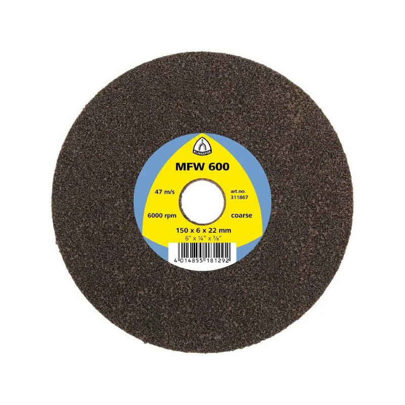 KLINGSPOR LAMELLENSCHIJF, AFWERKINGSSCHIJF NUD 500 115X13X22,23 GROF